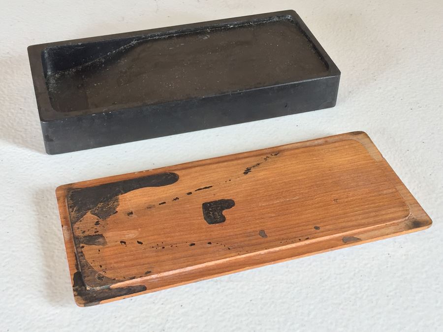 JUST ADDED - Great Nature Chiura Obata F. M. Nonaka & Co. Ink Stone Inkstone San Francisco [Photo 3]