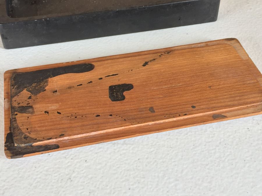 JUST ADDED - Great Nature Chiura Obata F. M. Nonaka & Co. Ink Stone Inkstone San Francisco [Photo 7]