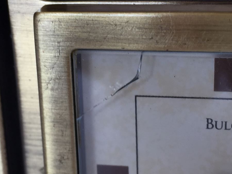 JUST ADDED - Bulova Frank Lloyd Wright Clock [Photo 6]