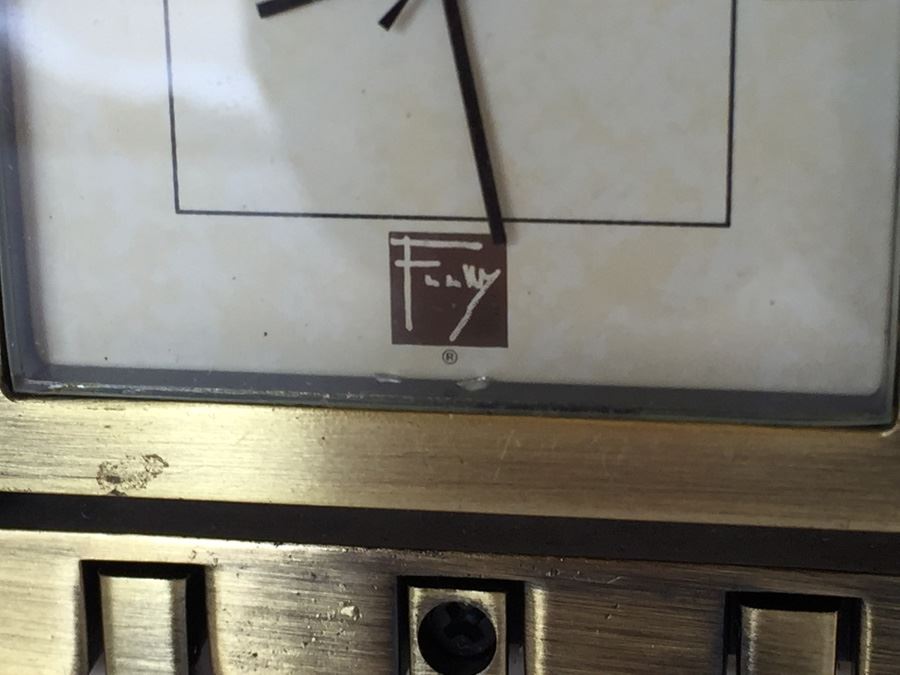 JUST ADDED - Bulova Frank Lloyd Wright Clock [Photo 4]