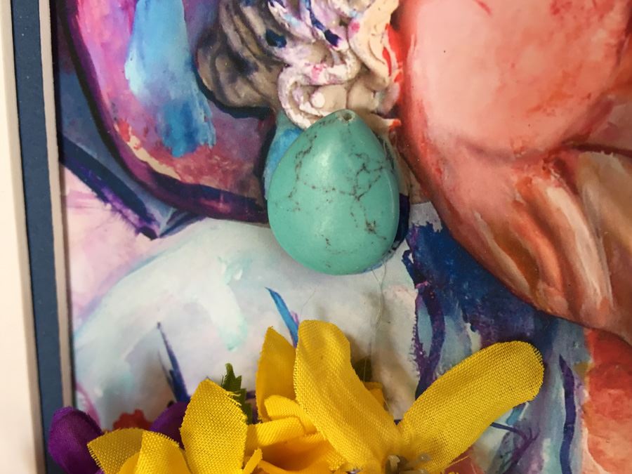 JUST ADDED - Original Bonnie Lee Roth Signed Watercolor Mixed Media Artwork [Photo 9]