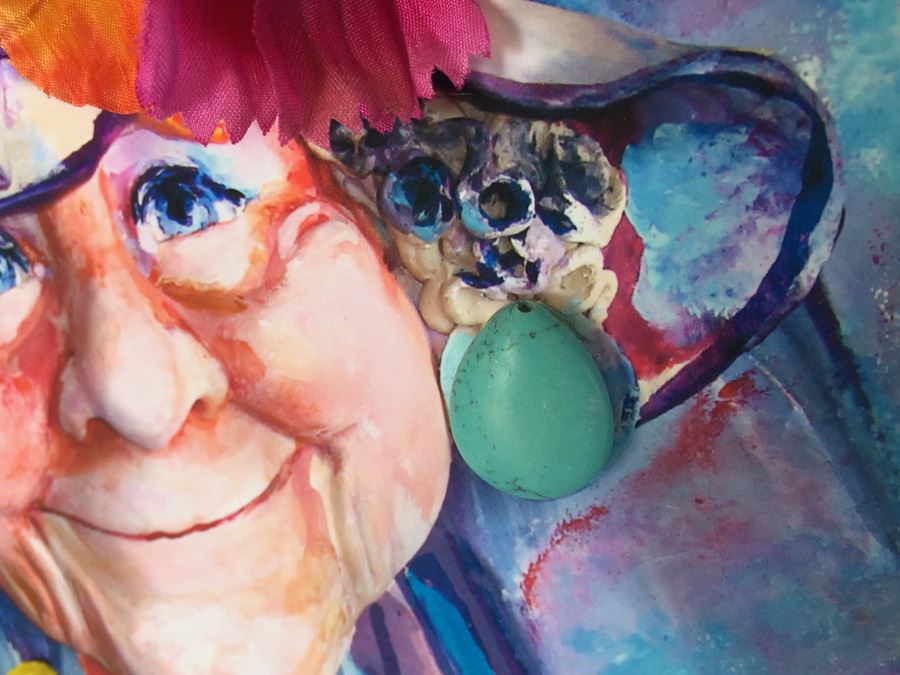 JUST ADDED - Original Bonnie Lee Roth Signed Watercolor Mixed Media Artwork [Photo 10]