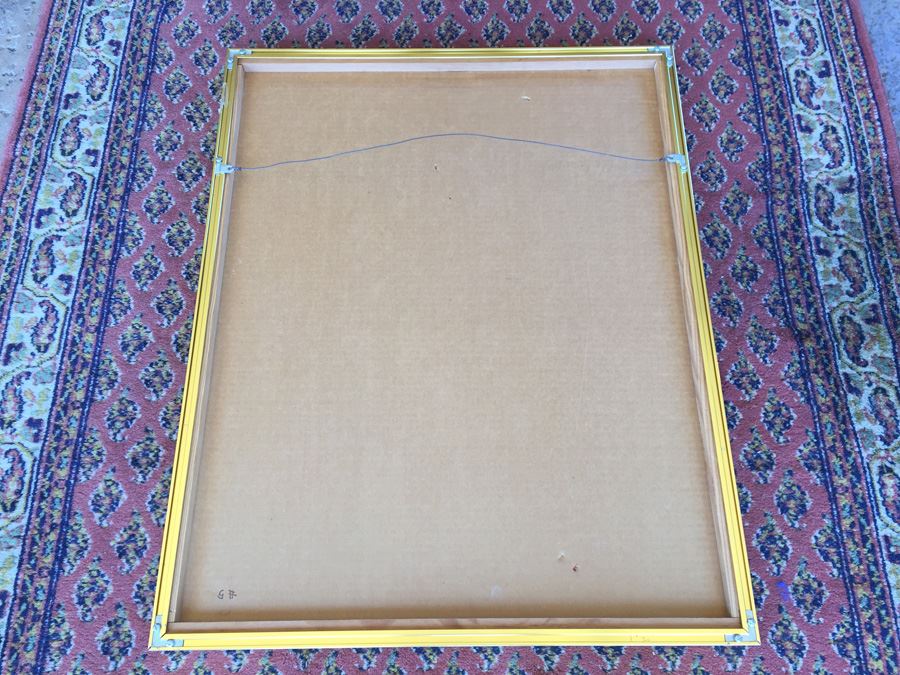 JUST ADDED - Original Gerrit Greve Signed Drip Line Painting From Mid 70's (San Diego Artist) [Photo 13]