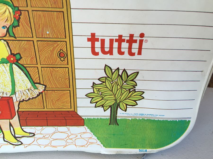 JUST ADDED - TUTTI Doll Case Mattel 1965 [Photo 4]