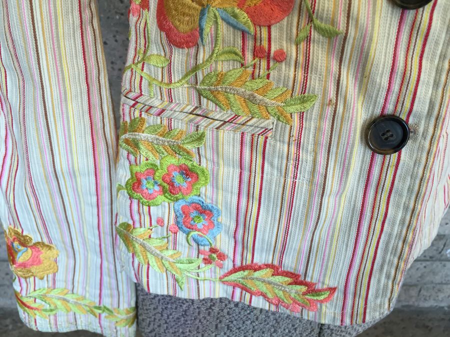 JUST ADDED - Johnny Was Embroidered Jacket Size S [Photo 6]