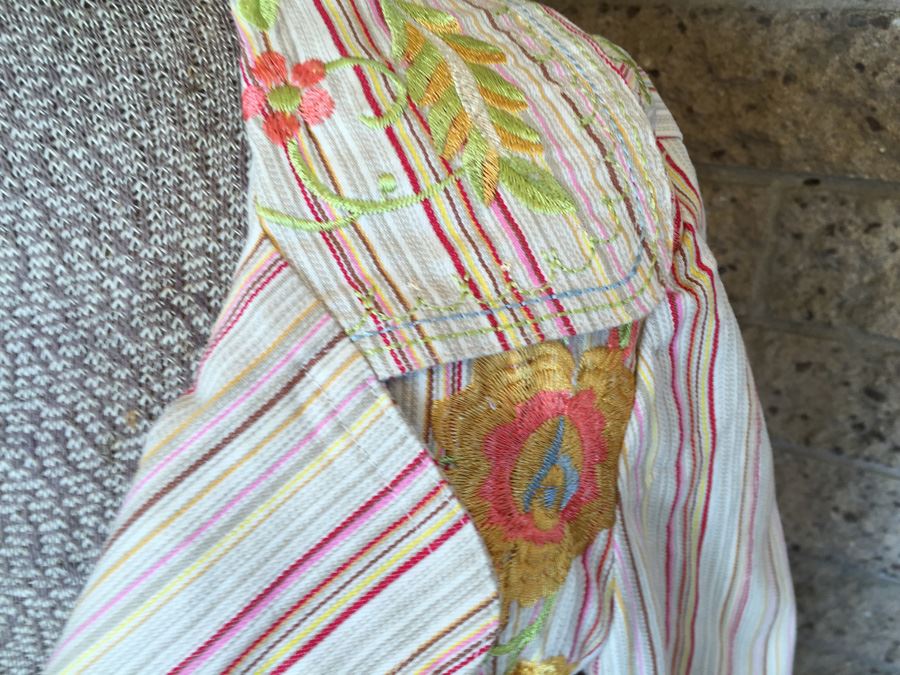 JUST ADDED - Johnny Was Embroidered Jacket Size S [Photo 9]