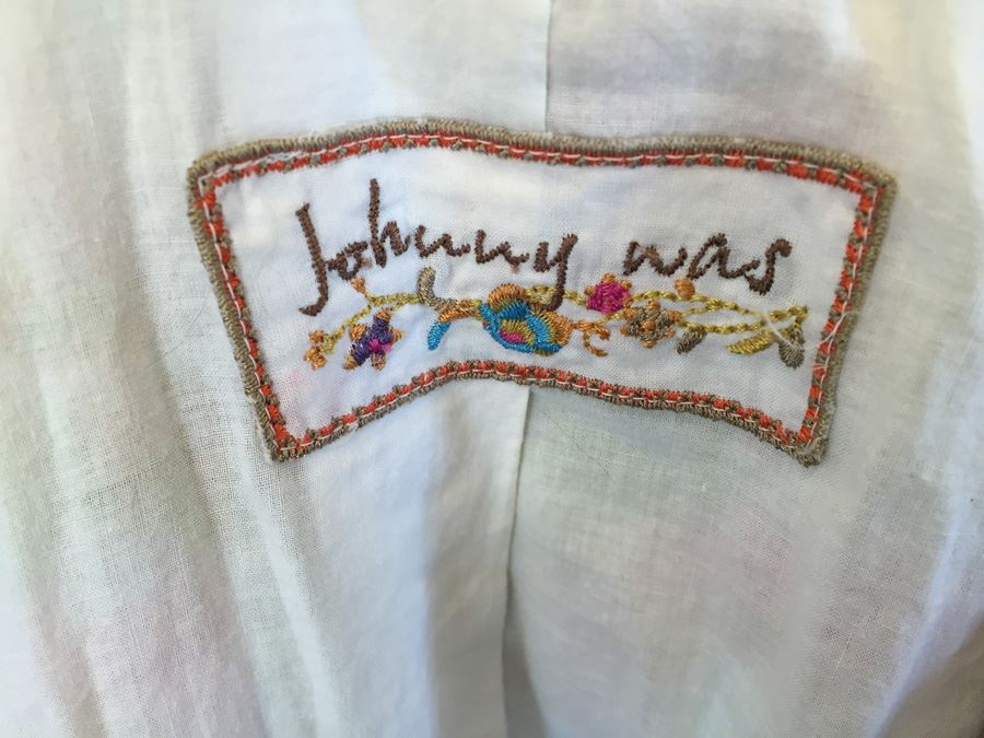 JUST ADDED - Johnny Was Embroidered Jacket Size S [Photo 3]