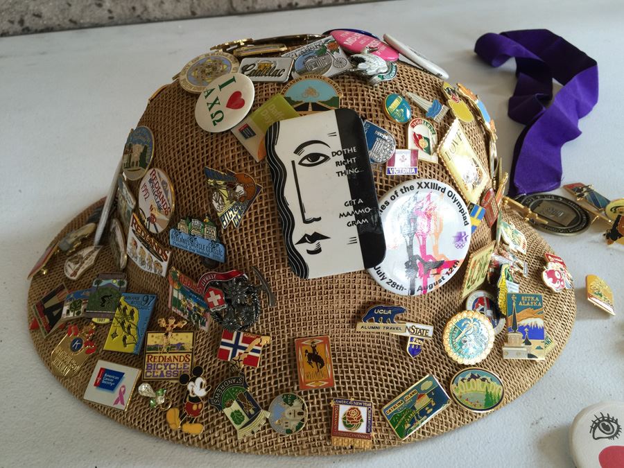JUST ADDED - Hat And Pin Lot [Photo 3]
