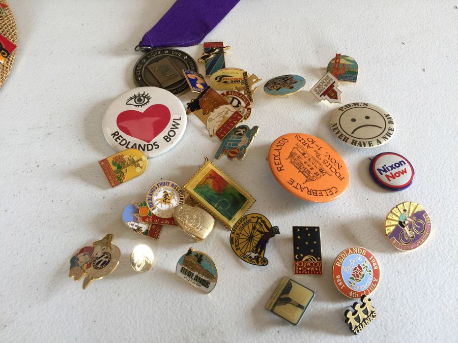 JUST ADDED - Hat And Pin Lot [Photo 6]