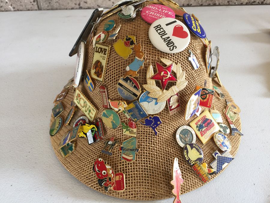 JUST ADDED - Hat And Pin Lot [Photo 2]