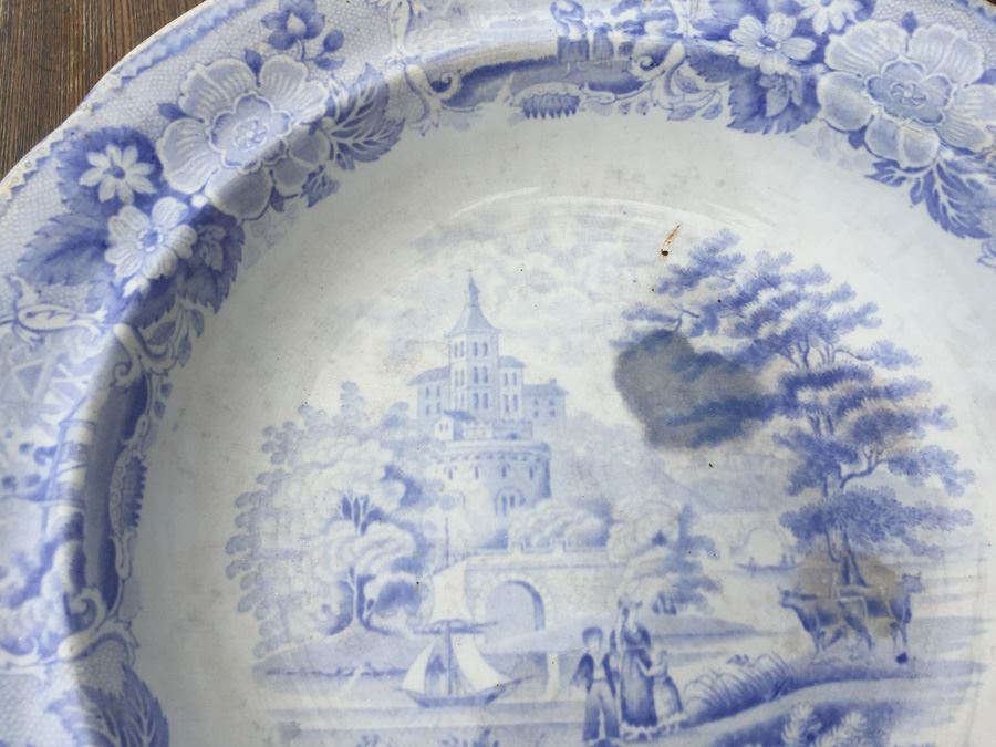 JUST ADDED - Antique Blue And White Transferware [Photo 14]