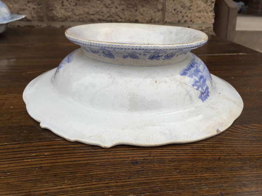JUST ADDED - Antique Blue And White Transferware [Photo 19]