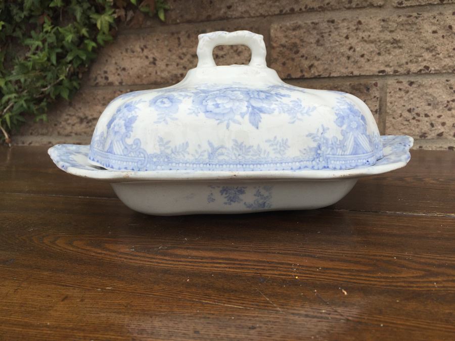 JUST ADDED - Antique Blue And White Transferware [Photo 24]