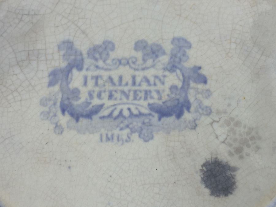 JUST ADDED - Antique Blue And White Transferware [Photo 18]