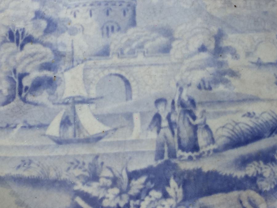 JUST ADDED - Antique Blue And White Transferware [Photo 15]
