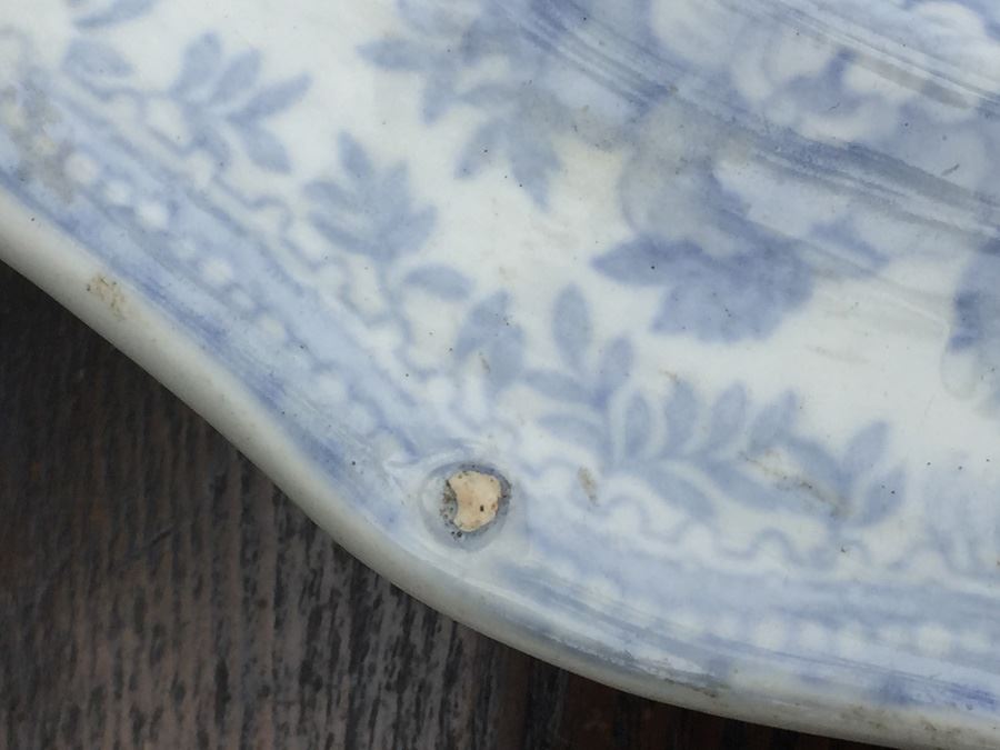 JUST ADDED - Antique Blue And White Transferware [Photo 7]
