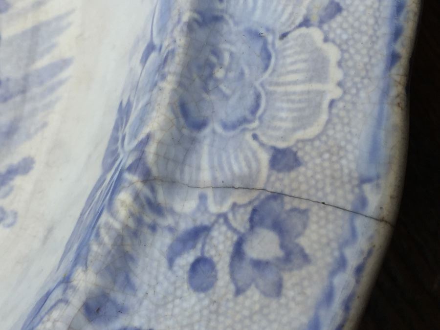 JUST ADDED - Antique Blue And White Transferware [Photo 16]