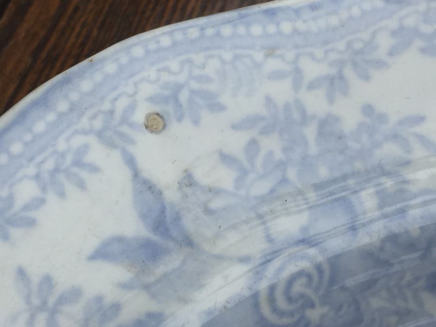 JUST ADDED - Antique Blue And White Transferware [Photo 6]