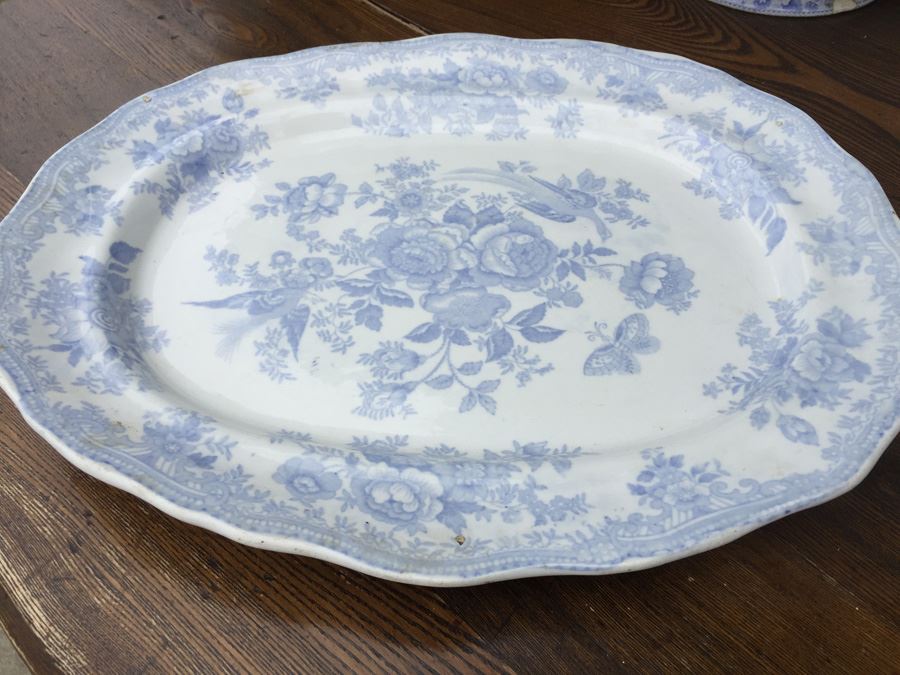 JUST ADDED - Antique Blue And White Transferware [Photo 4]