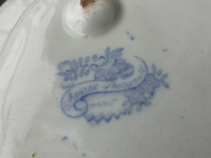 JUST ADDED - Antique Blue And White Transferware [Photo 34]
