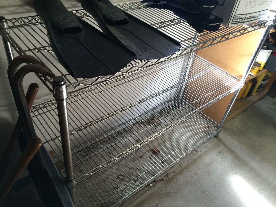 3 Shelf Stainless Steel Wire Shelving [Photo 2]