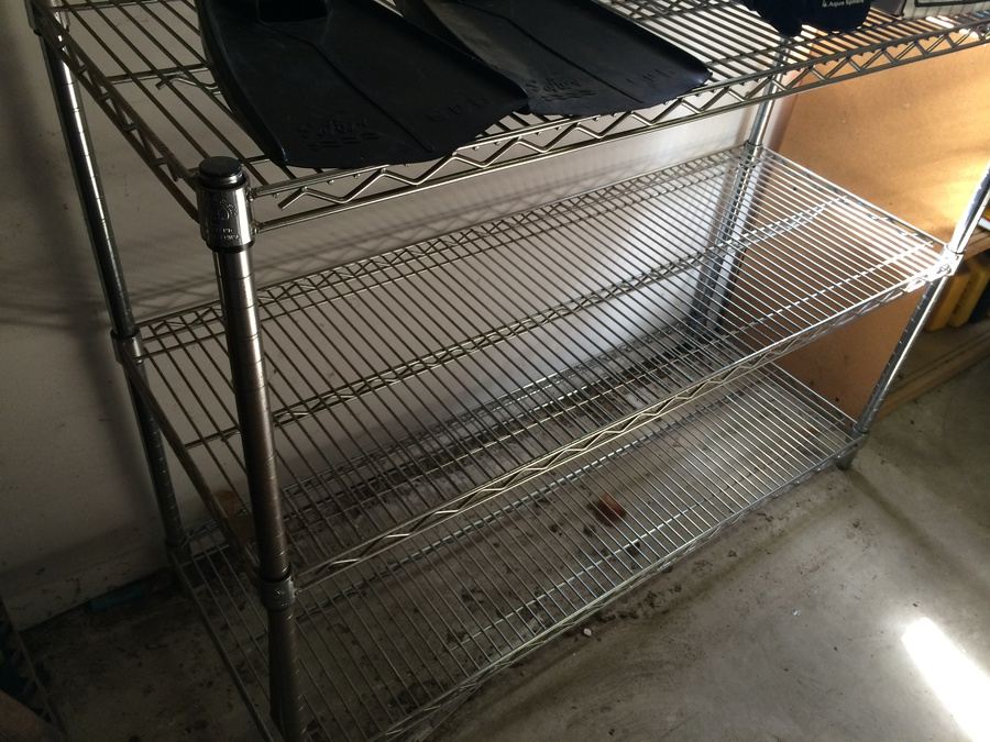 3 Shelf Stainless Steel Wire Shelving [Photo 3]