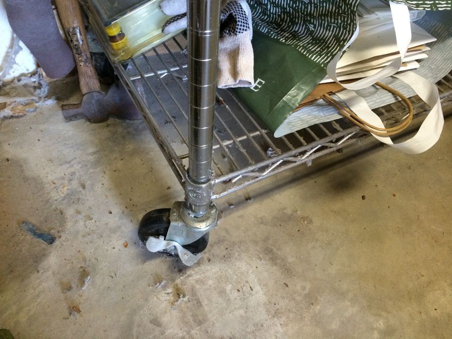 3 Shelf Stainless Steel Wire Shelving on Casters [Photo 2]