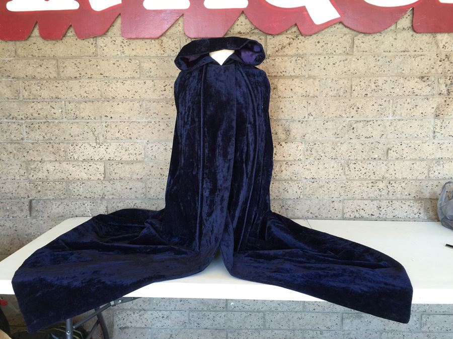 JUST ADDED - Marita By Anthony Muto Purple Gown With Hood