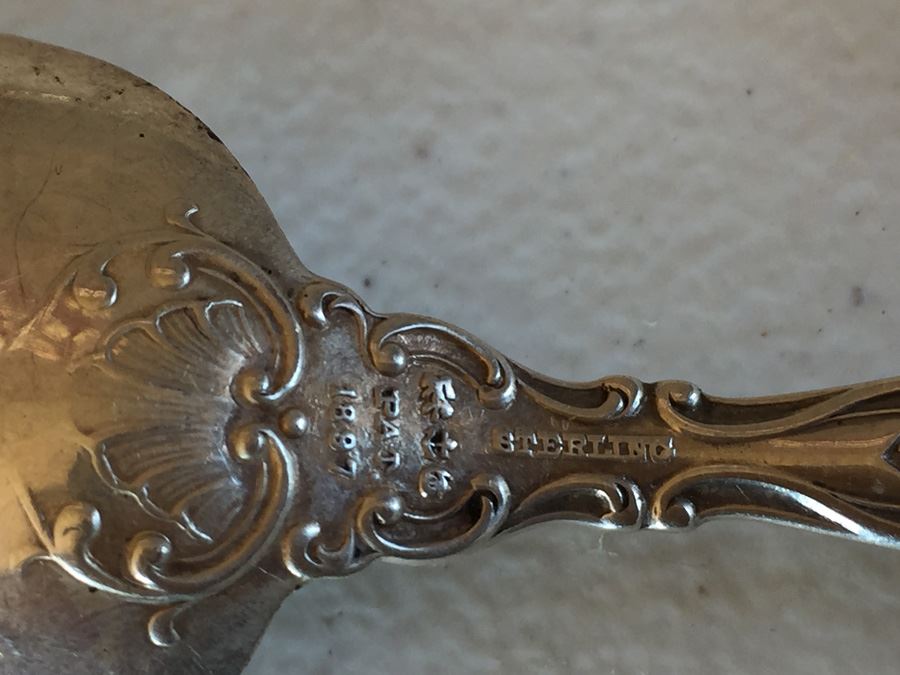 JUST ADDED - Sterling Silver Spoons To Be Weighed [Photo 2]