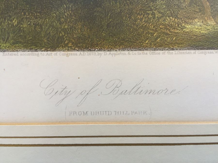 JUST ADDED - Three Framed Colored Engravings [Photo 4]