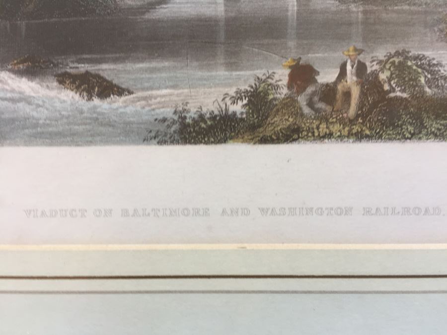 JUST ADDED - Three Framed Colored Engravings [Photo 13]