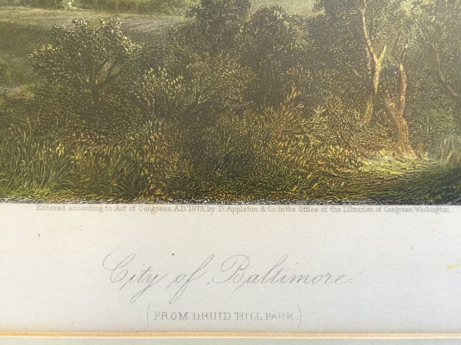 JUST ADDED - Three Framed Colored Engravings [Photo 5]