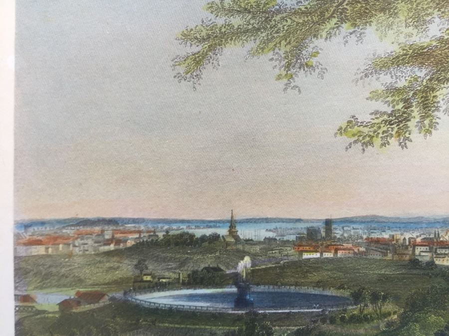 JUST ADDED - Three Framed Colored Engravings [Photo 7]