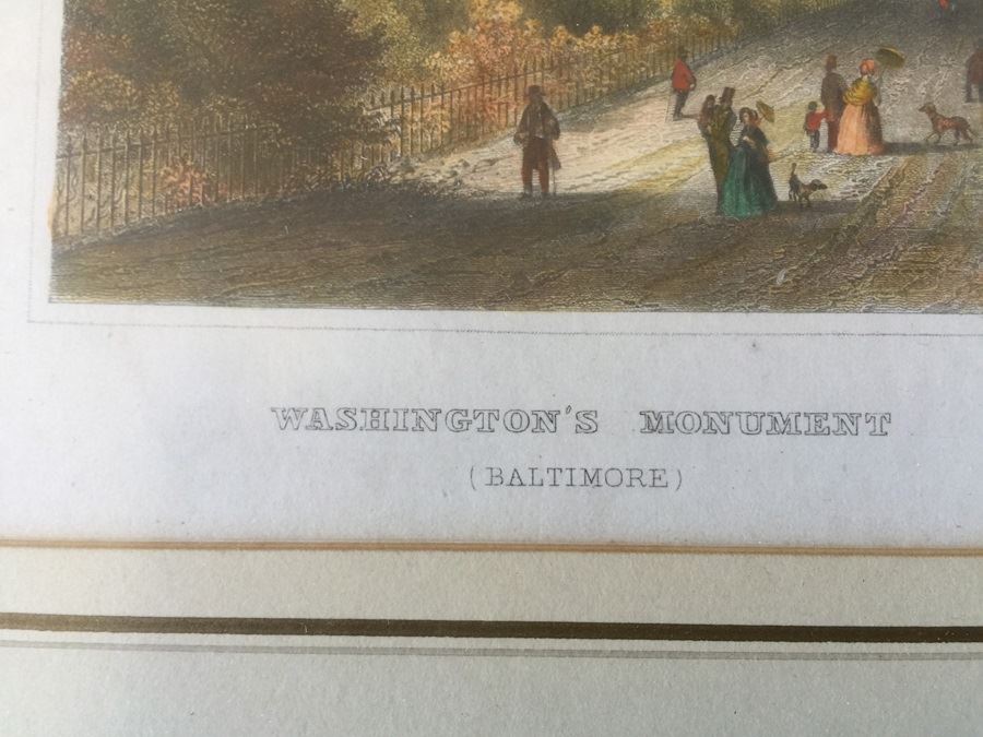 JUST ADDED - Three Framed Colored Engravings [Photo 21]