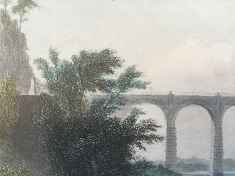 JUST ADDED - Three Framed Colored Engravings [Photo 15]