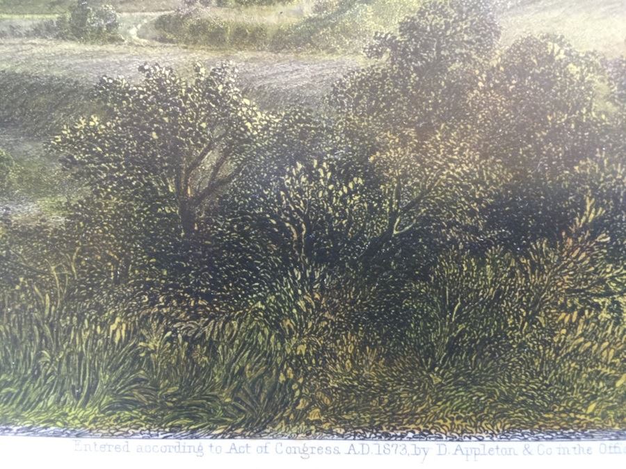 JUST ADDED - Three Framed Colored Engravings [Photo 10]