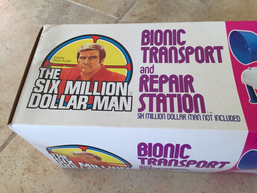 The Six Million Dollar Man Bionic Transport And Repair Station In Box Kenner 1975 [Photo 2]