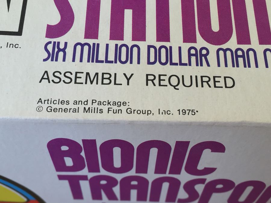The Six Million Dollar Man Bionic Transport And Repair Station In Box Kenner 1975 [Photo 8]