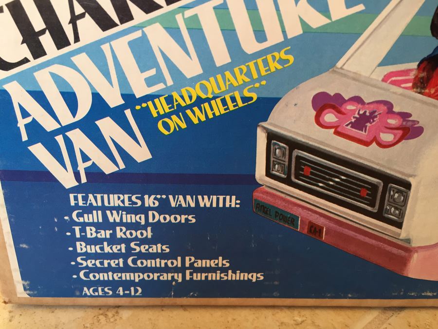 Charlie's Angels Adventure Van Headquarters On Wheels Hasbro In Box 1978  [Photo 7]