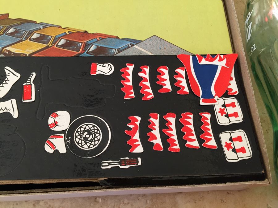 Evel Knievel Adventure Set Colorforms Toy Well Played With 1974 [Photo 10]