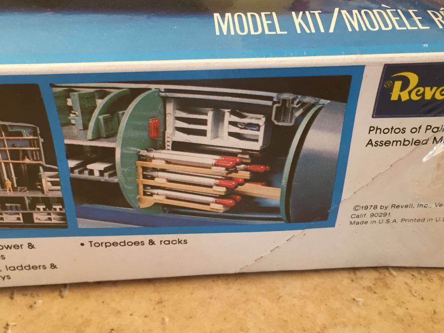 Sealed Revell Model Kit Of Polaris Nuclear Submarine WASHINGTON 1978