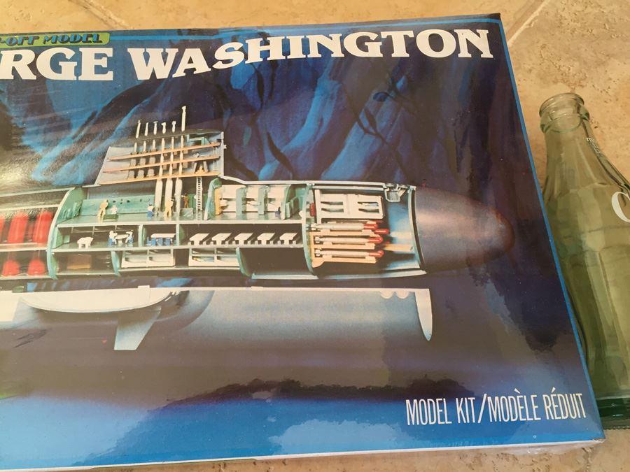 Sealed Revell Model Kit Of Polaris Nuclear Submarine George Washington 1978