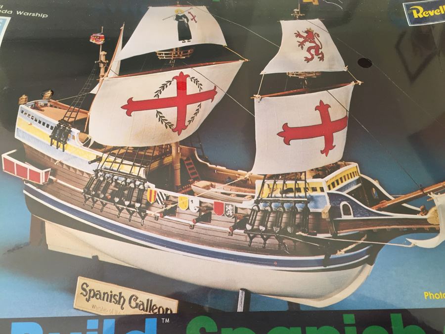 Sealed Revell Model Kit Of Quick Build Spanish Galleon Ship 1978 [Photo 4]
