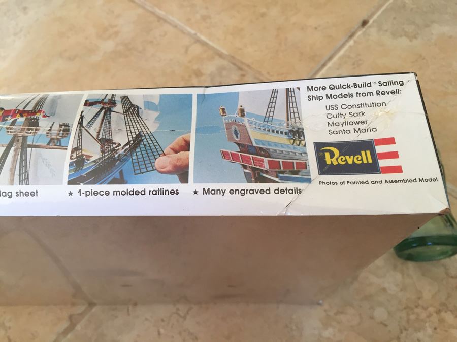 Sealed Revell Model Kit Of Quick Build Spanish Galleon Ship 1978 [Photo 13]