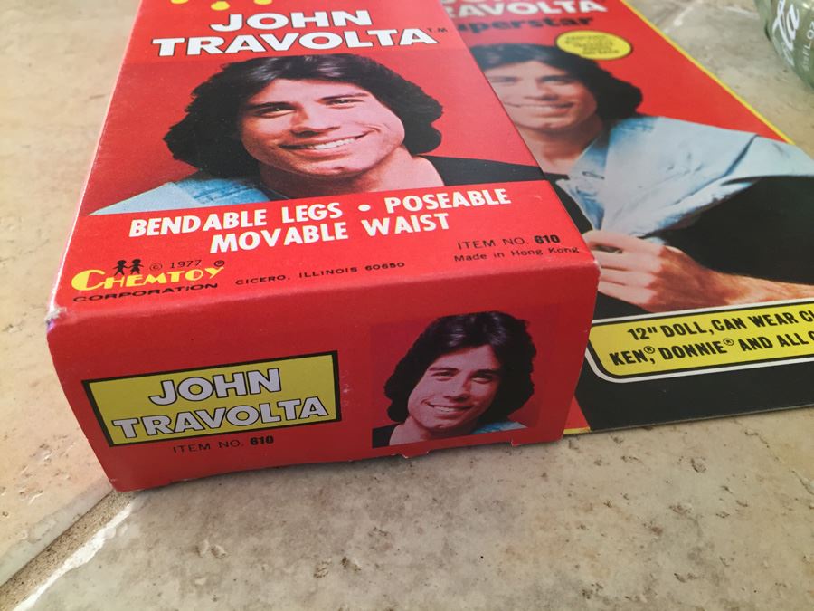 John Travolta Superstar Action Figure Doll New In Box CHEMTOY 1977 [Photo 8]