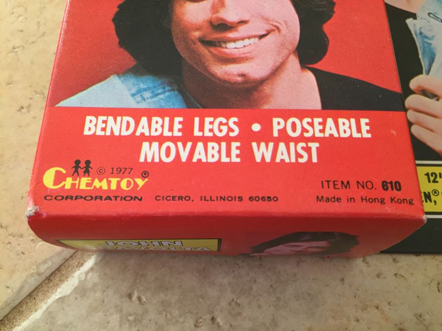 John Travolta Superstar Action Figure Doll New In Box CHEMTOY 1977 [Photo 7]