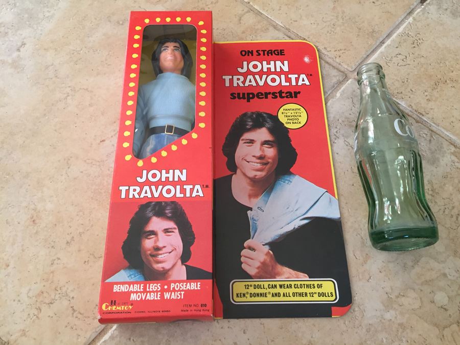 John Travolta Superstar Action Figure Doll New In Box CHEMTOY 1977 [Photo 1]