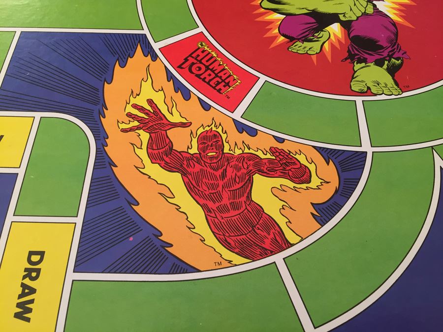 The Incredible Hulk Game With The Fantastic Four Milton Bradley 1978 [Photo 10]