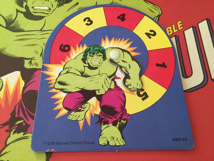 The Incredible Hulk Game With The Fantastic Four Milton Bradley 1978 [Photo 14]