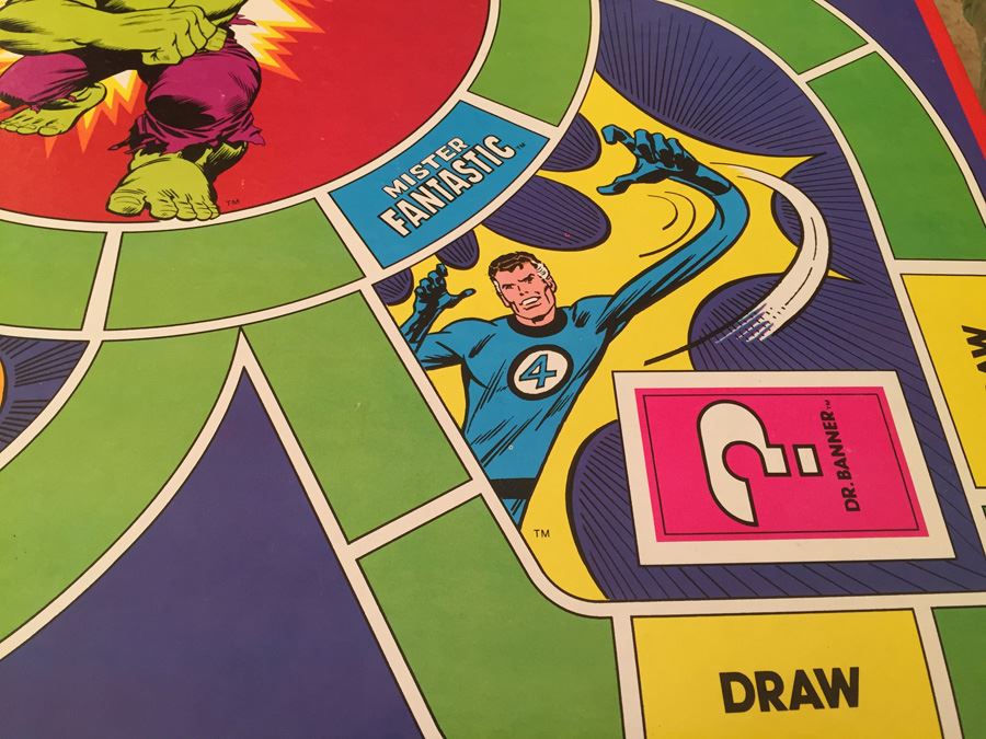 The Incredible Hulk Game With The Fantastic Four Milton Bradley 1978 [Photo 11]